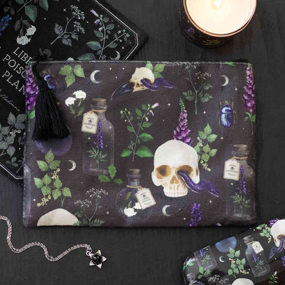 Something Different - Venom & Vines Print Trousse de maquillage - Multicolore